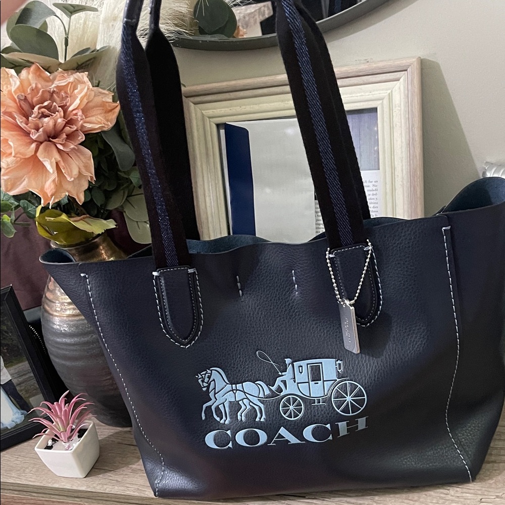 Coach Horse & Carriage Derby Tote - Picture 2 of 14